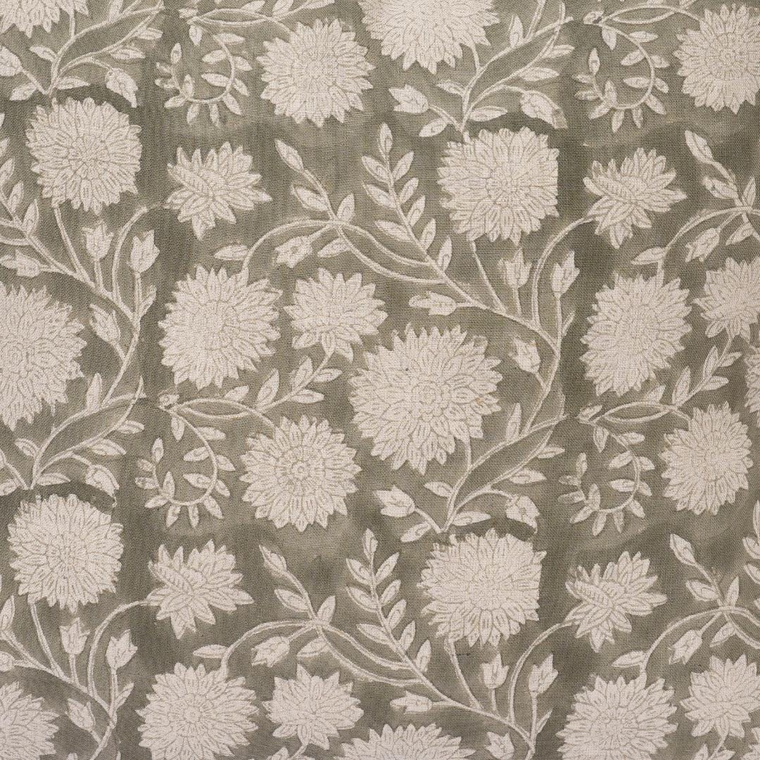 Green Linen Upholstery Fabric by the Yard – Decorative Fabric for Furniture