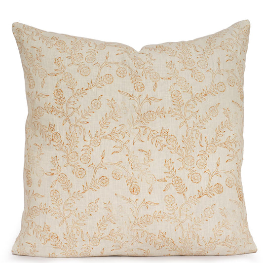 French Country Floral Pillow Cover – Cottage Farmhouse Throw Pillow
