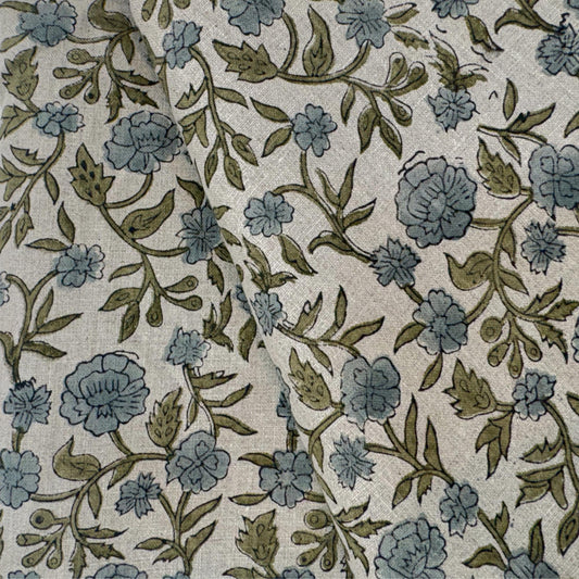 Linen Upholstery Fabric by the Yard – Decorative Furniture Fabric