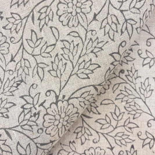 Linen Upholstery Fabric by the Yard – Decorative Furniture Fabric
