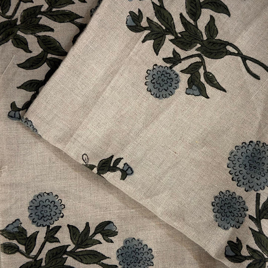 Linen Upholstery Fabric by the Yard – Decorative Furniture Fabric